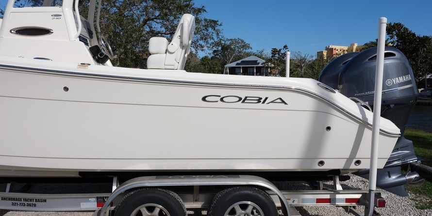 Cobia 217 center console