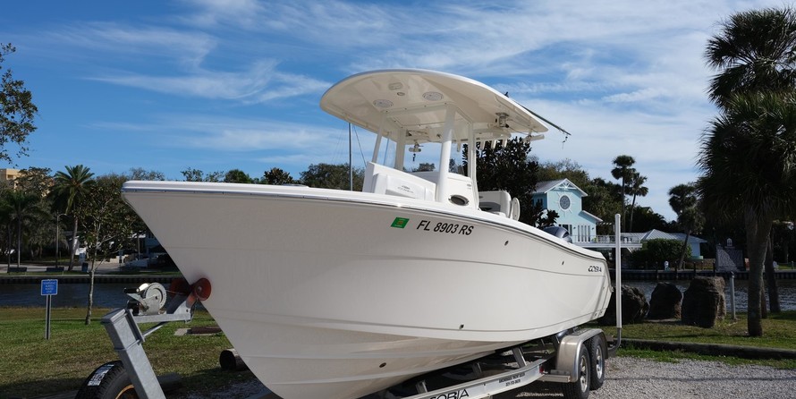 Cobia 217 center console