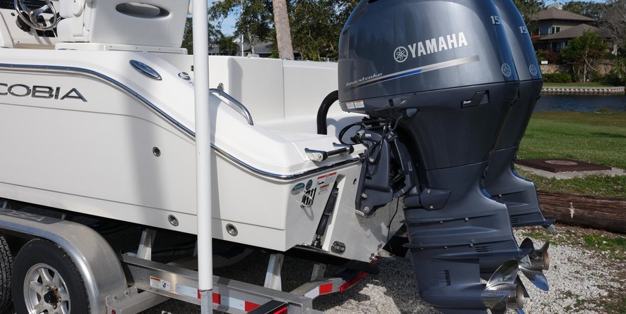 Cobia 217 center console