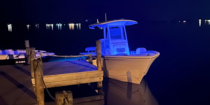 Cobia 217 center console