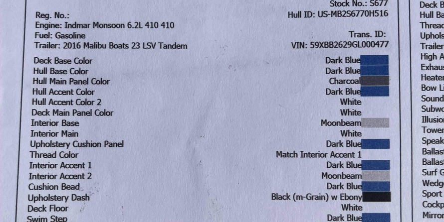 Malibu Wakesetter 23 LSV