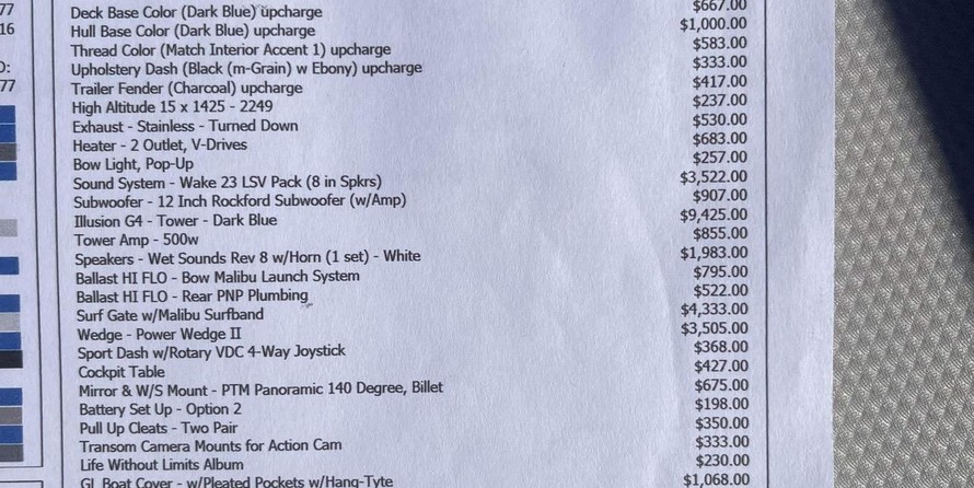 Malibu Wakesetter 23 LSV