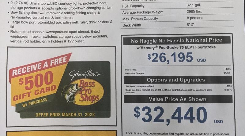 Sun Tracker Bass Buggy 18 DLX