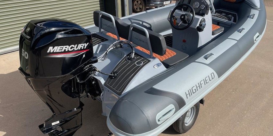 Highfield dl 420 aluminium rib