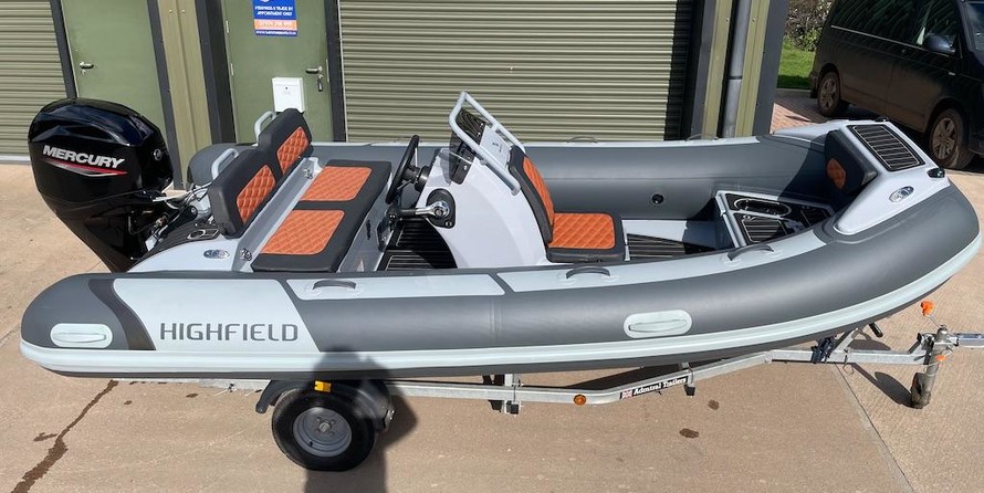 Highfield dl 420 aluminium rib