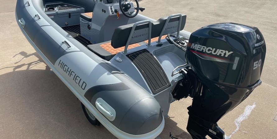 Highfield dl 420 aluminium rib