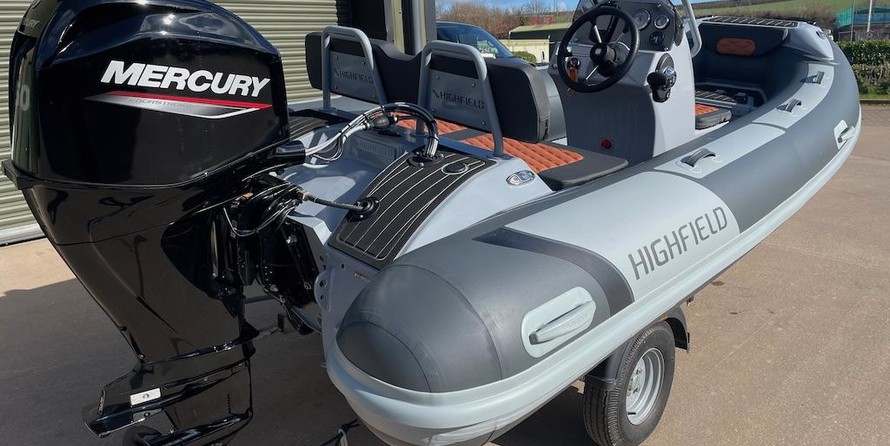 Highfield dl 420 aluminium rib