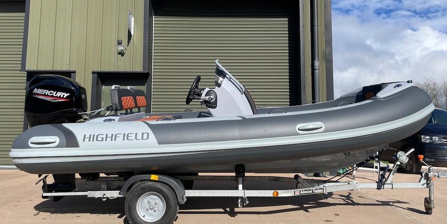 Highfield dl 420 aluminium rib