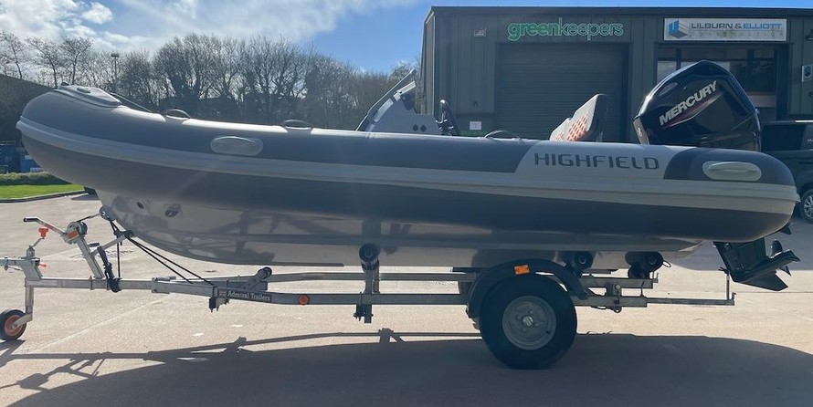 Highfield dl 420 aluminium rib