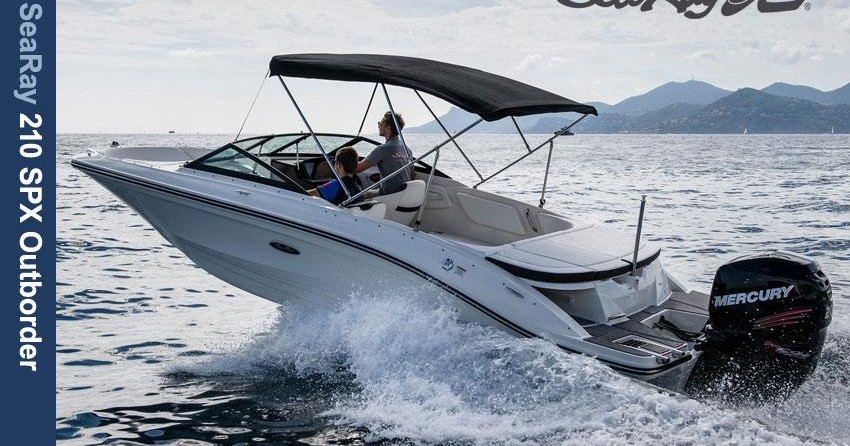 Sea Ray 210 SPOE Outboard mit 200 PS