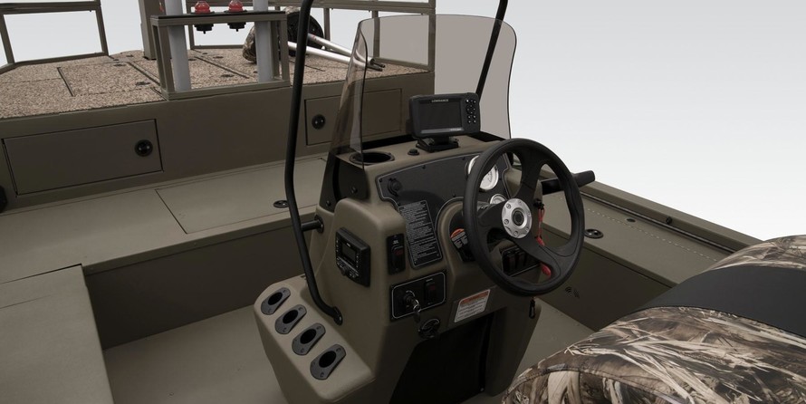 Tracker Grizzly 2072 CC Sportsman Kicker