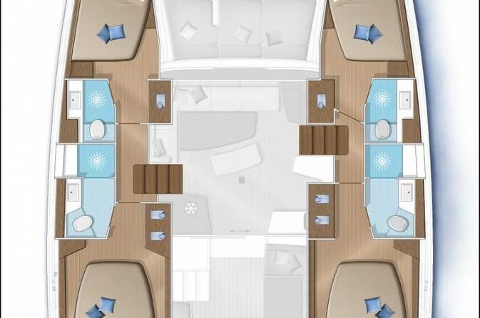 Lagoon 42 - 4 + 2 cab.