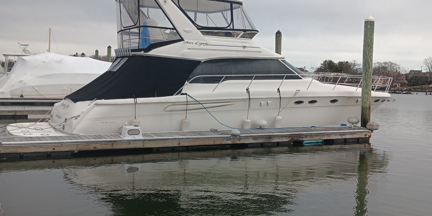 Sea ray 480 sedan bridge