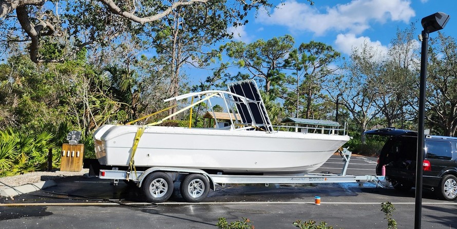 Custom carolina 28 center console