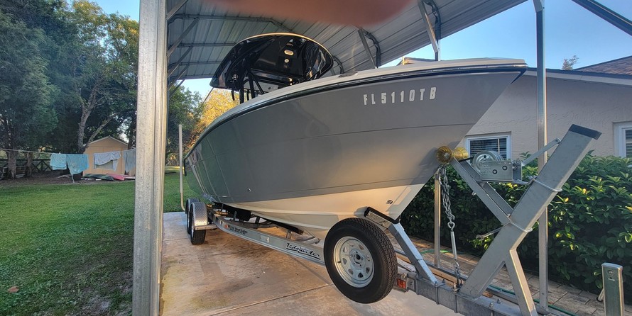 Cobia 217 center console