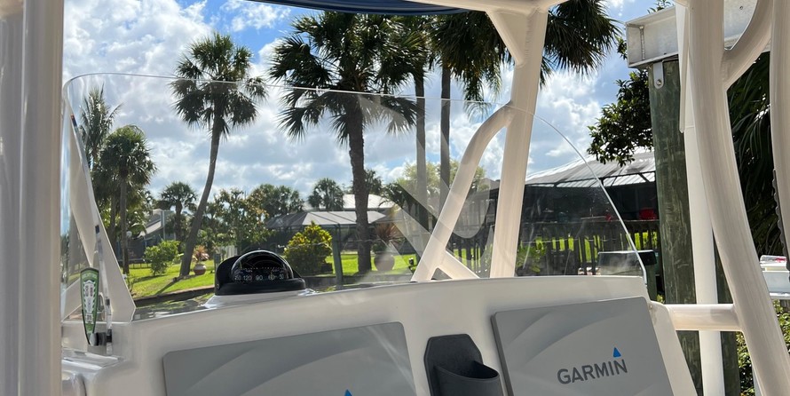 Cobia 217 center console