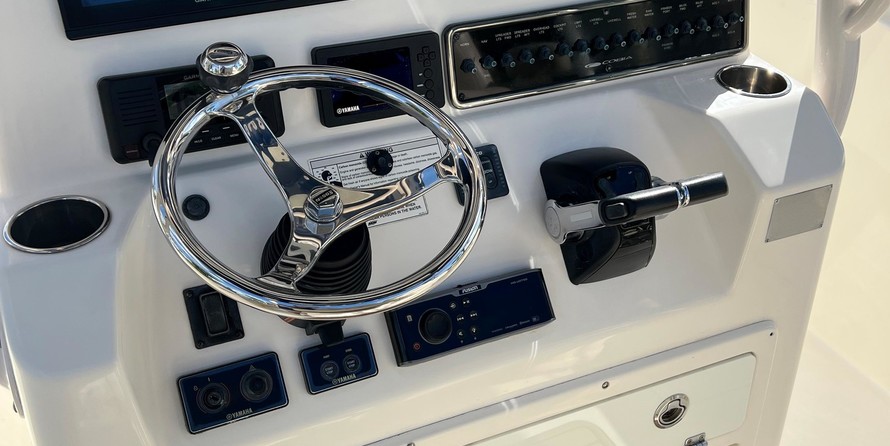 Cobia 217 center console