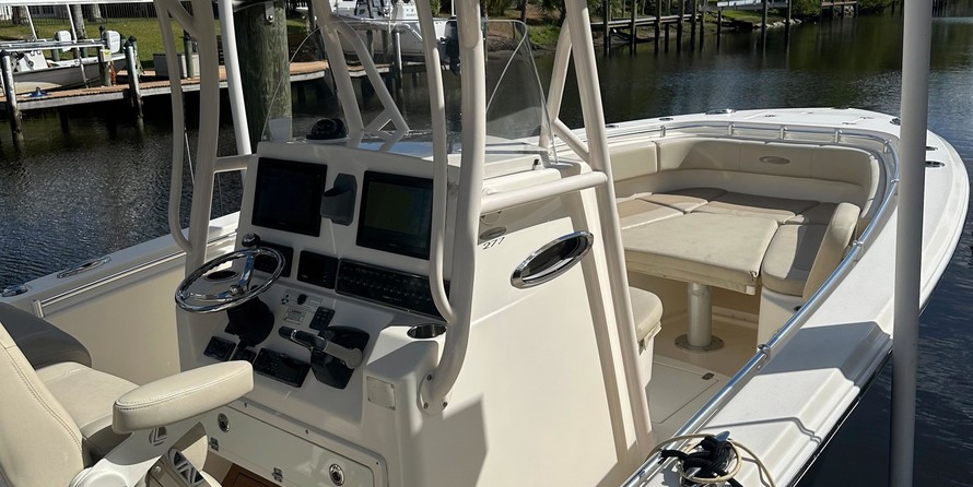 Cobia 217 center console