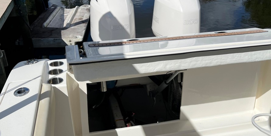 Cobia 217 center console