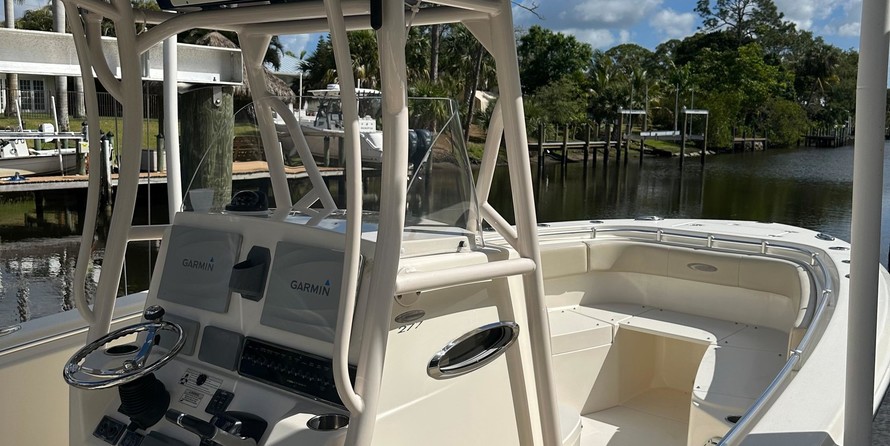 Cobia 217 center console