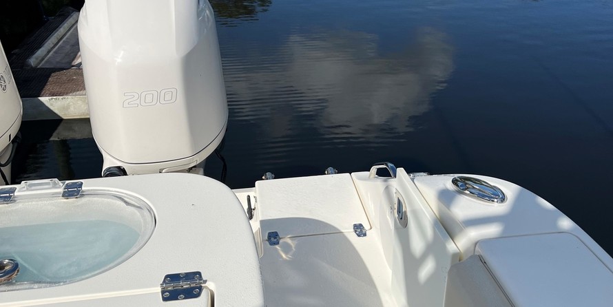 Cobia 217 center console