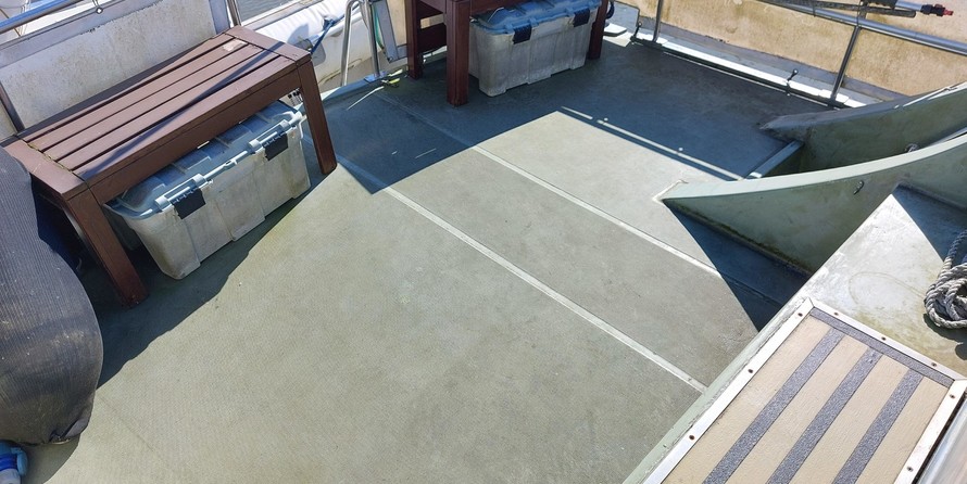 Van de stadt custom 32 steel yacht