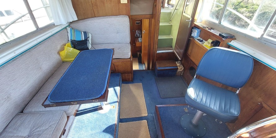 Van de stadt custom 32 steel yacht