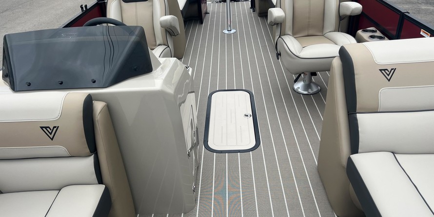 60 x 16 tri-toon passenger vessel