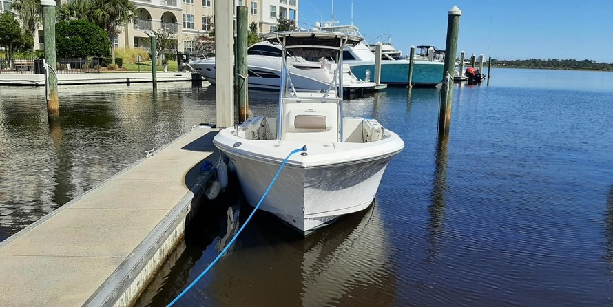 Cobia 217 center console