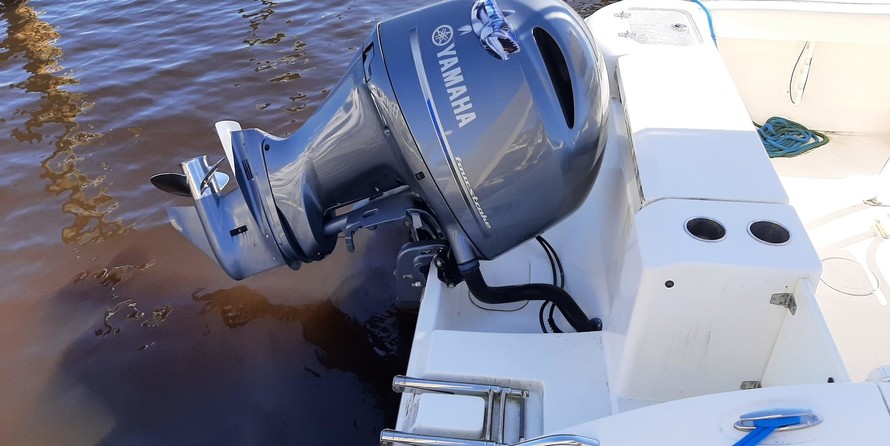 Cobia 217 center console