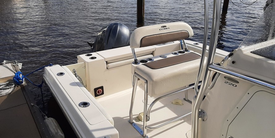 Cobia 217 center console
