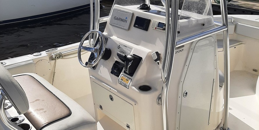 Cobia 217 center console