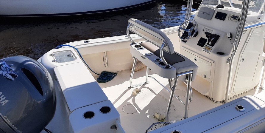 Cobia 217 center console
