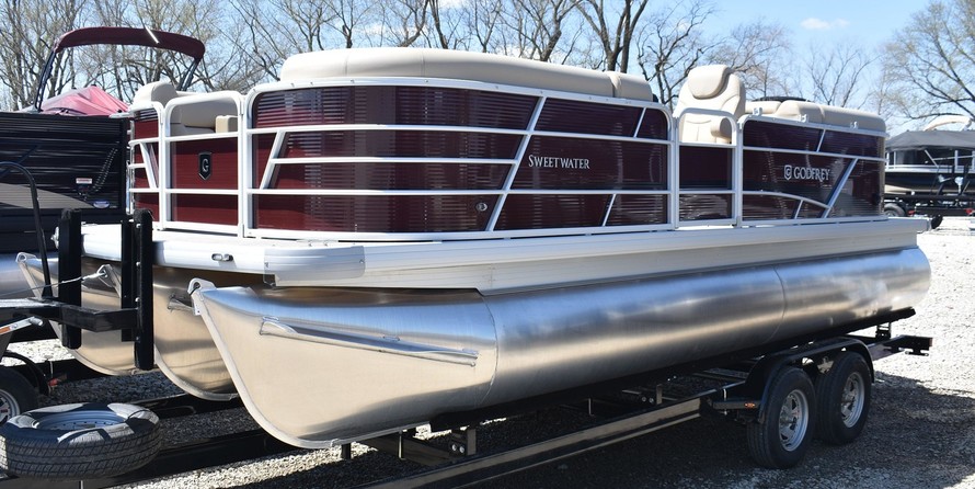 Godfrey Sweetwater SW 2186 SB Tritoon