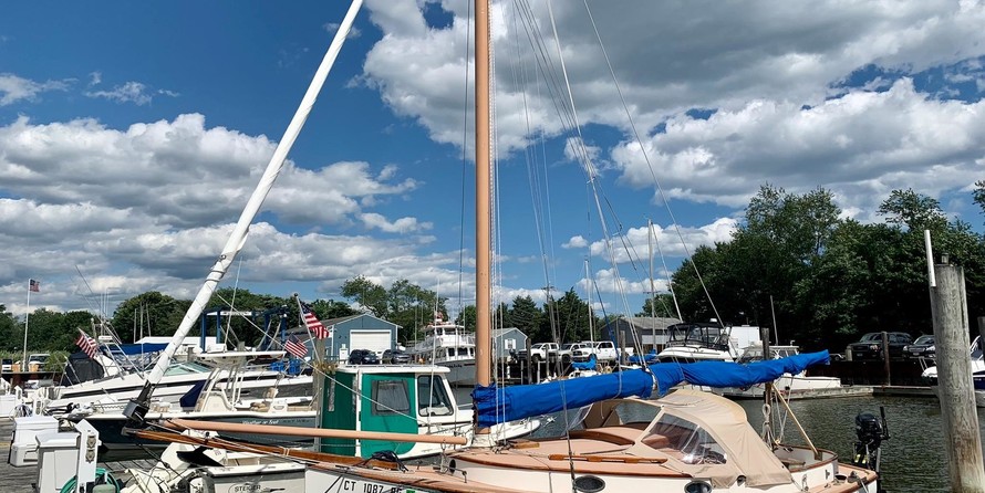 Cornish Crabbers 22 gaff rigged cutter