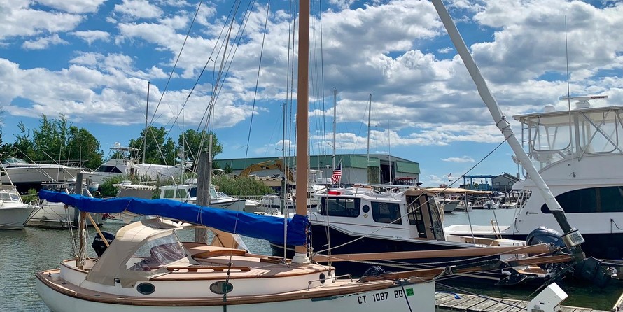 Cornish Crabbers 22 gaff rigged cutter
