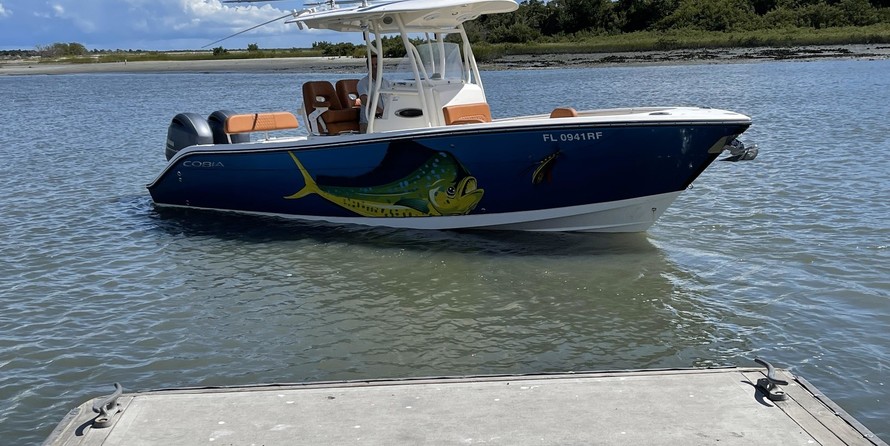 Cobia 217 center console