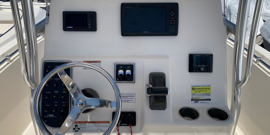 Cobia 217 center console