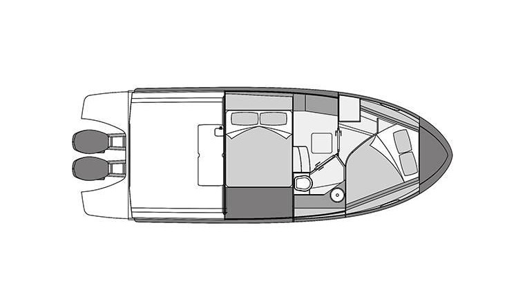 Rodman Spirit 31 Hardtop Outboard