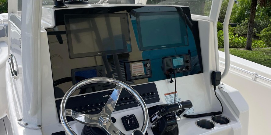 Cobia 217 center console