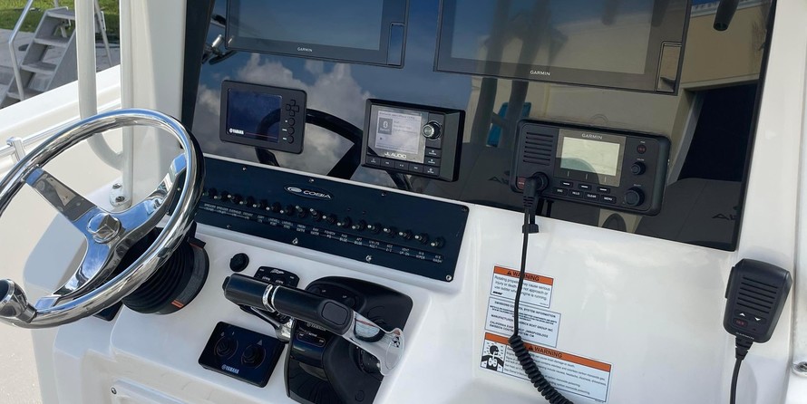Cobia 217 center console