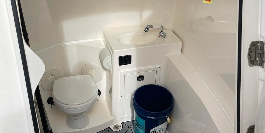 Cobia 217 center console