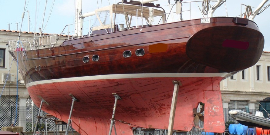 Hamble one design classic yacht