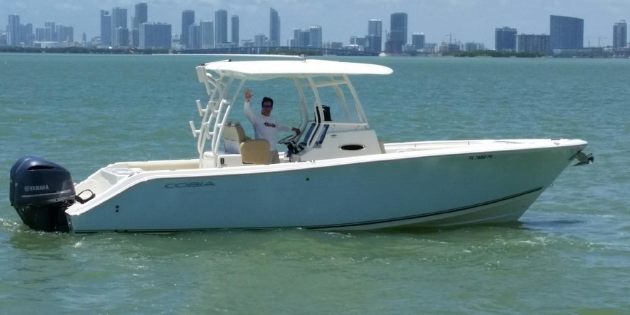 Cobia 217 center console
