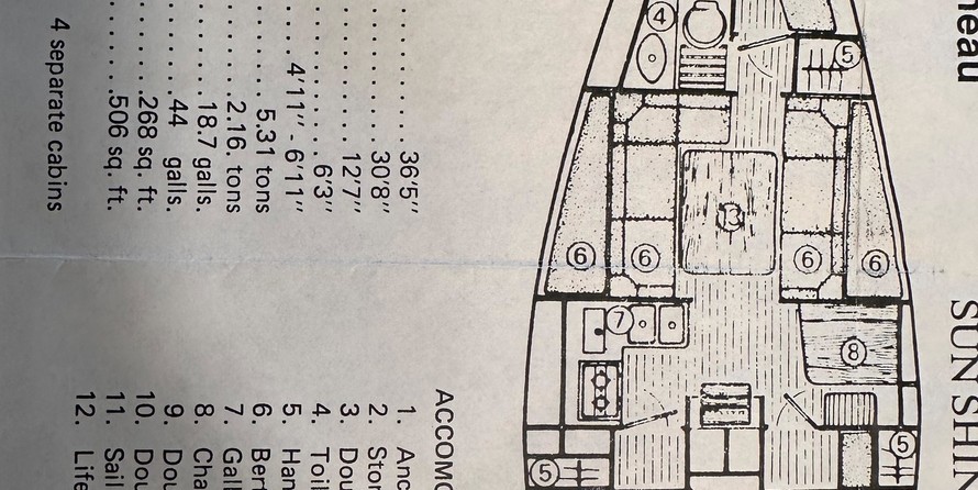 Jeanneau Sun Shine 38