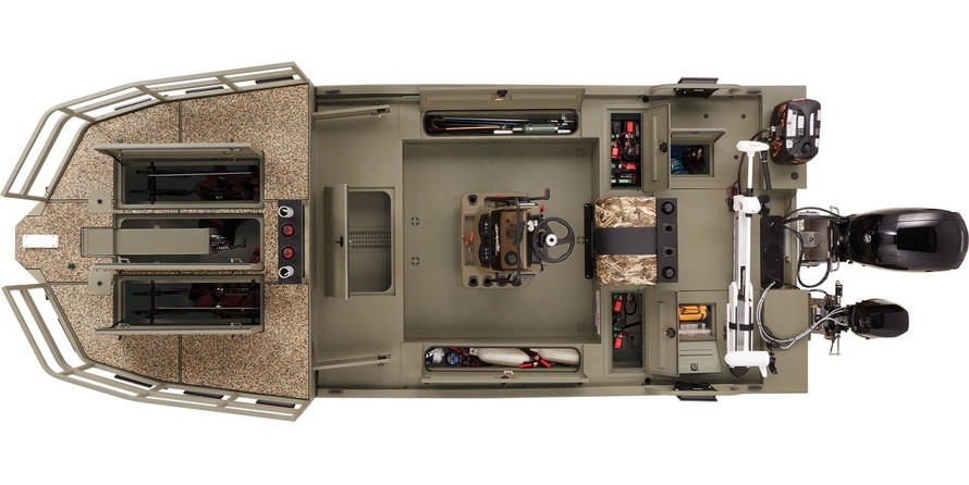 Tracker Grizzly 2072 CC Sportsman Kicker