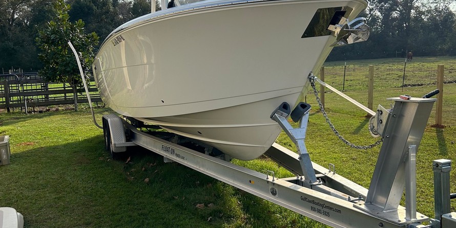 Cobia 217 center console