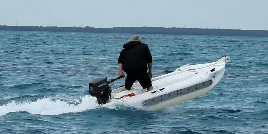 Custom Wavewalk S4 Microskiff