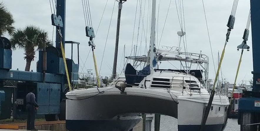 Nelson 42 mkii aft cabin