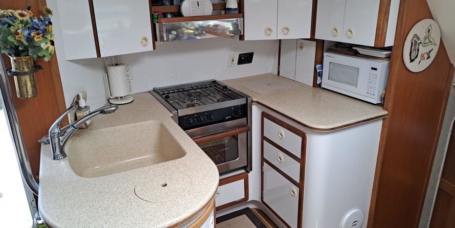 Nelson 42 mkii aft cabin